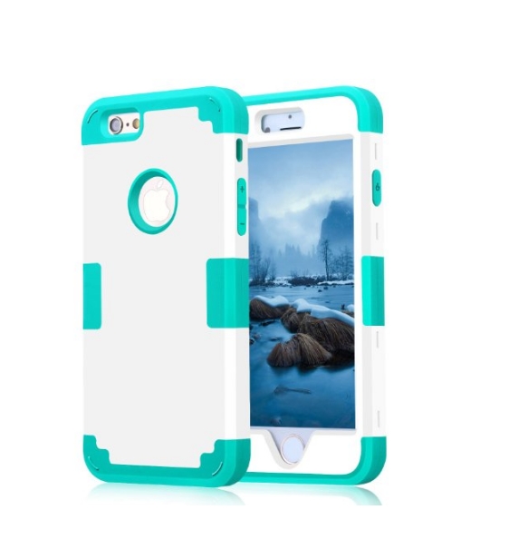 iPhone 6 Case iPhone 6s Case 2015 New Style Cambo Hybrid Shockproof white mint green